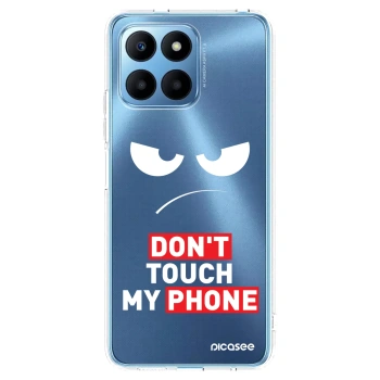 Picasee silikonski prozorni ovitek za Honor 70 Lite - Angry Eyes - Transparent