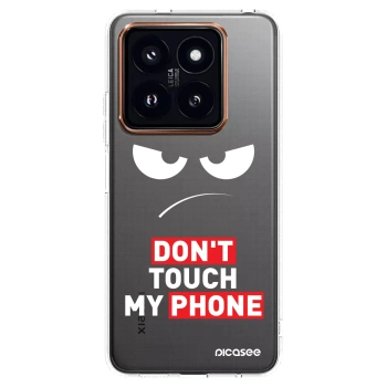 Picasee silikonski prozorni ovitek za Xiaomi 14 Pro - Angry Eyes - Transparent
