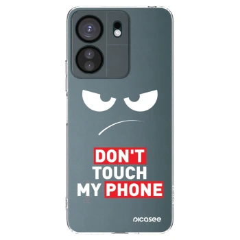 Picasee silikonski prozorni ovitek za Xiaomi Redmi 13C 4G - Angry Eyes - Transparent