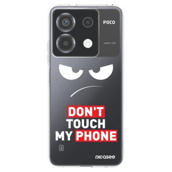 Picasee silikonski prozorni ovitek za Xiaomi Poco X6 - Angry Eyes - Transparent