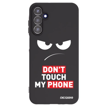 Picasee silikonski črni ovitek za Samsung Galaxy A15 A156B 5G - Angry Eyes - Transparent
