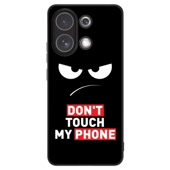 Ovitek za Xiaomi Redmi Note 13 4G - Angry Eyes - Transparent