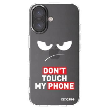 Picasee silikonski prozorni ovitek za Apple iPhone 16 - Angry Eyes - Transparent