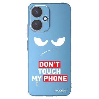 Picasee silikonski prozorni ovitek za Xiaomi Redmi 13C 5G - Angry Eyes - Transparent
