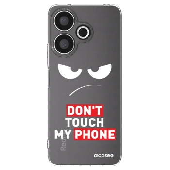 Picasee silikonski prozorni ovitek za Xiaomi Redmi 13 4G - Angry Eyes - Transparent