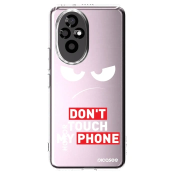 Picasee silikonski prozorni ovitek za Honor 200 Pro 5G - Angry Eyes - Transparent