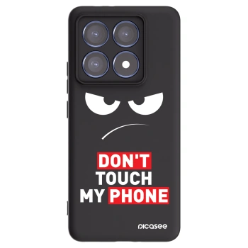 Picasee silikonski črni ovitek za Xiaomi 14T Pro - Angry Eyes - Transparent