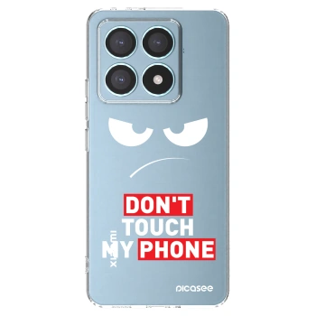Picasee silikonski prozorni ovitek za Xiaomi 14T Pro - Angry Eyes - Transparent