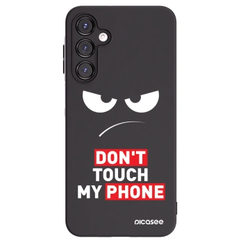 Picasee silikonski črni ovitek za Samsung Galaxy A16 5G - Angry Eyes - Transparent