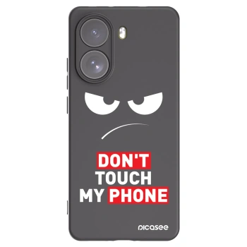 Picasee silikonski črni ovitek za Xiaomi Poco X7 - Angry Eyes - Transparent