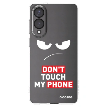 Picasee silikonski prozorni ovitek za Samsung Galaxy S25 Edge 5G - Angry Eyes - Transparent