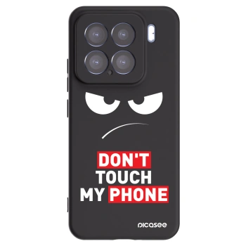 Picasee silikonski črni ovitek za Xiaomi 15 - Angry Eyes - Transparent