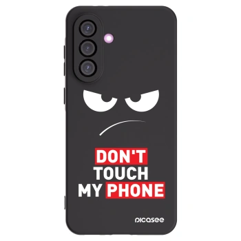 Picasee silikonski črni ovitek za Samsung Galaxy A36 5G - Angry Eyes - Transparent