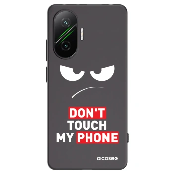 Picasee silikonski črni ovitek za Xiaomi Poco F7 Pro 5G - Angry Eyes - Transparent