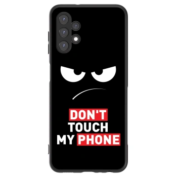 Ovitek za Samsung Galaxy A13 5G - Angry Eyes - Transparent