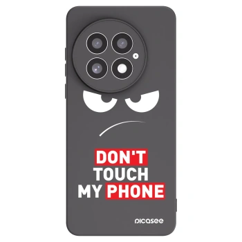 Picasee silikonski črni ovitek za OnePlus 13 5G - Angry Eyes - Transparent