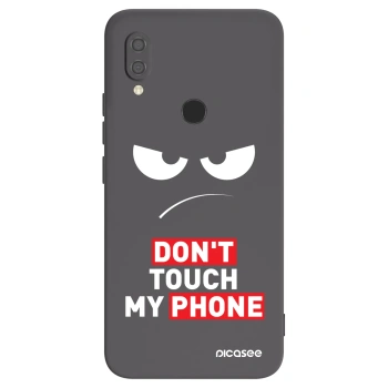 Picasee silikonski črni ovitek za Xiaomi Redmi 7 - Angry Eyes - Transparent