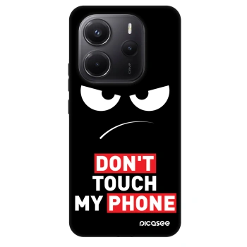 Ovitek za Xiaomi Redmi Note 14 5G - Angry Eyes - Transparent