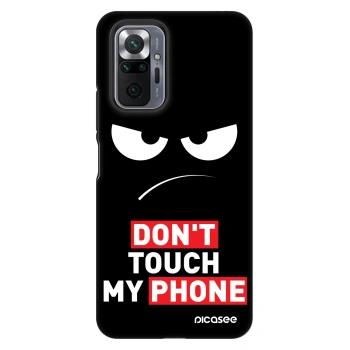 Ovitek za Xiaomi Redmi Note 10 Pro - Angry Eyes - Transparent