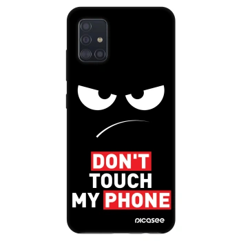 Ovitek za Samsung Galaxy A51 A515F - Angry Eyes - Transparent