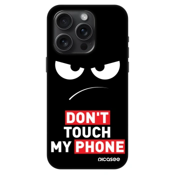 Ovitek za Apple iPhone 15 Pro - Angry Eyes - Transparent