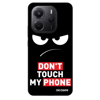 Ovitek za Xiaomi Redmi Note 14 4G - Angry Eyes - Transparent
