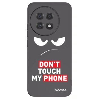 Picasee silikonski črni ovitek za OnePlus 13R 5G - Angry Eyes - Transparent