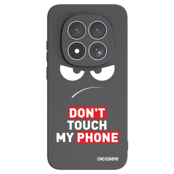 Picasee silikonski črni ovitek za Xiaomi Redmi Note 15 Pro 4G - Angry Eyes - Transparent