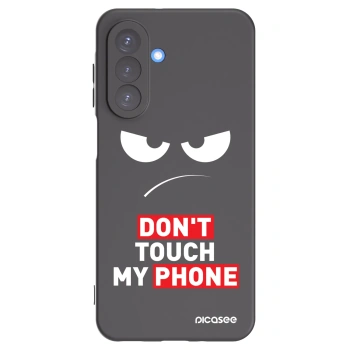 Picasee silikonski črni ovitek za Samsung Galaxy A17 5G - Angry Eyes - Transparent