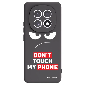 Picasee silikonski črni ovitek za Xiaomi Redmi Note 15 - Angry Eyes - Transparent