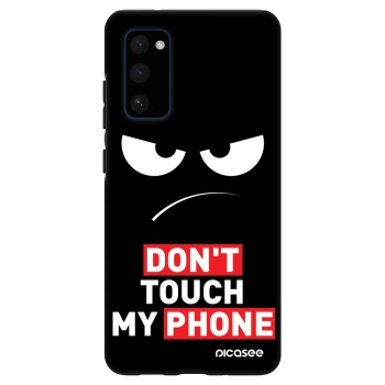 Ovitek za Samsung Galaxy S20 FE - Angry Eyes - Transparent