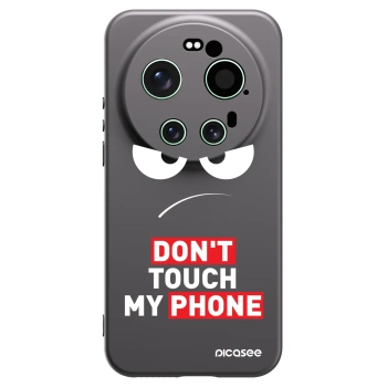 Picasee silikonski črni ovitek za Xiaomi 17 Ultra - Angry Eyes - Transparent