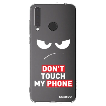 Picasee silikonski prozorni ovitek za Honor 20 Lite - Angry Eyes - Transparent