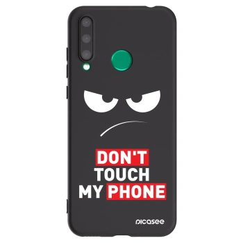 Picasee silikonski črni ovitek za Honor 20 Lite - Angry Eyes - Transparent