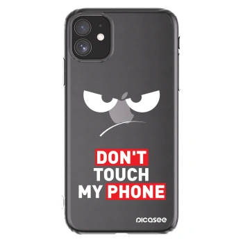 Picasee silikonski prozorni ovitek za Apple iPhone 11 - Angry Eyes - Transparent