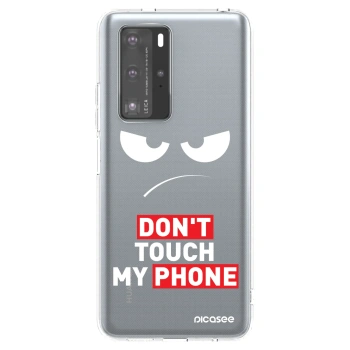 Ovitek za Huawei P40 Pro - Angry Eyes - Transparent