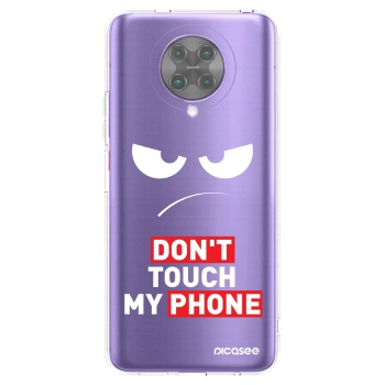 Picasee silikonski prozorni ovitek za Xiaomi Poco F2 Pro - Angry Eyes - Transparent