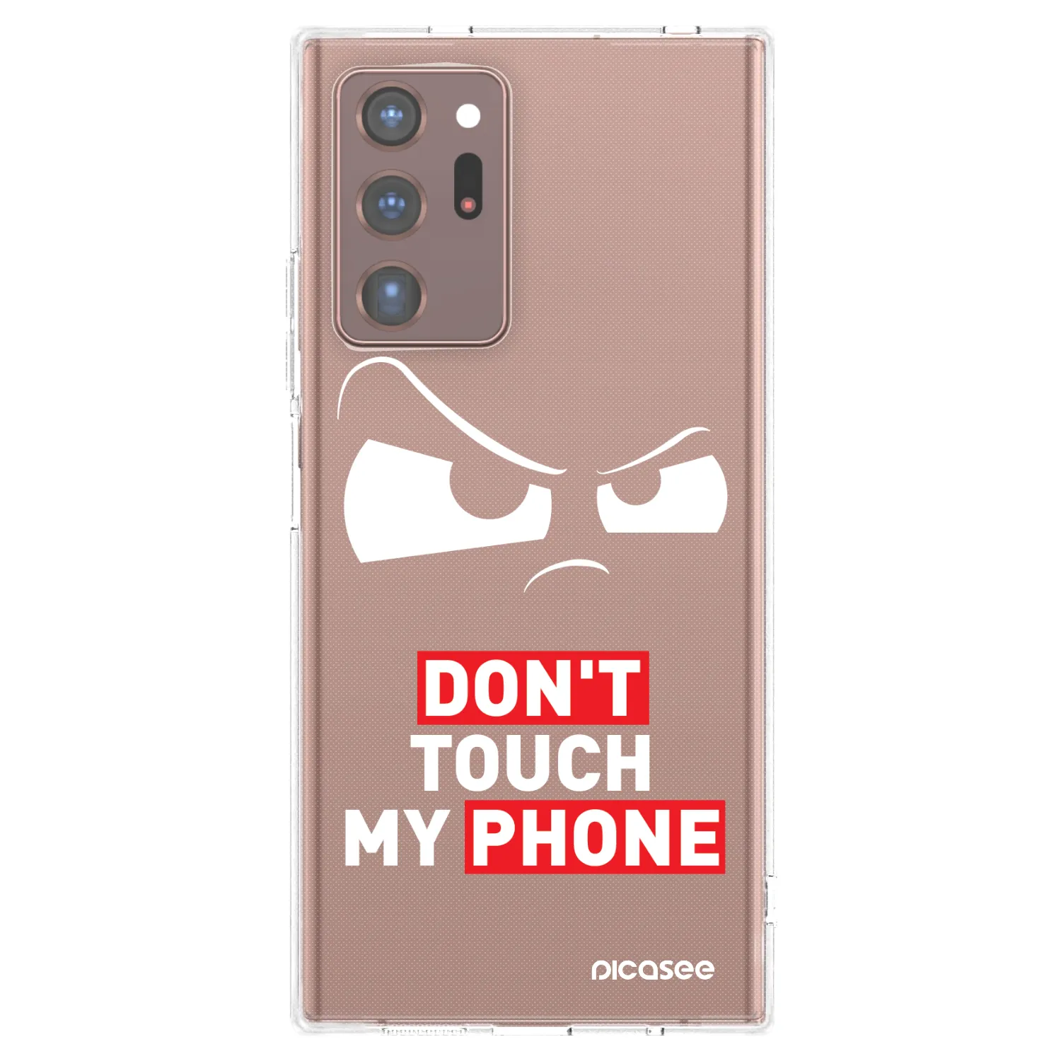 Picasee silikonski prozorni ovitek za Samsung Galaxy Note 20 Ultra - Cloudy Eye - Transparent