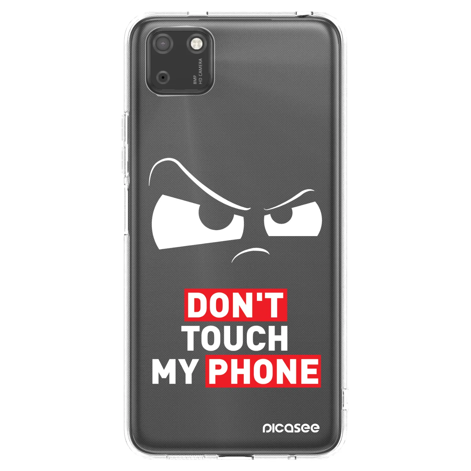 Picasee silikonski prozorni ovitek za Huawei Y5P - Cloudy Eye - Transparent