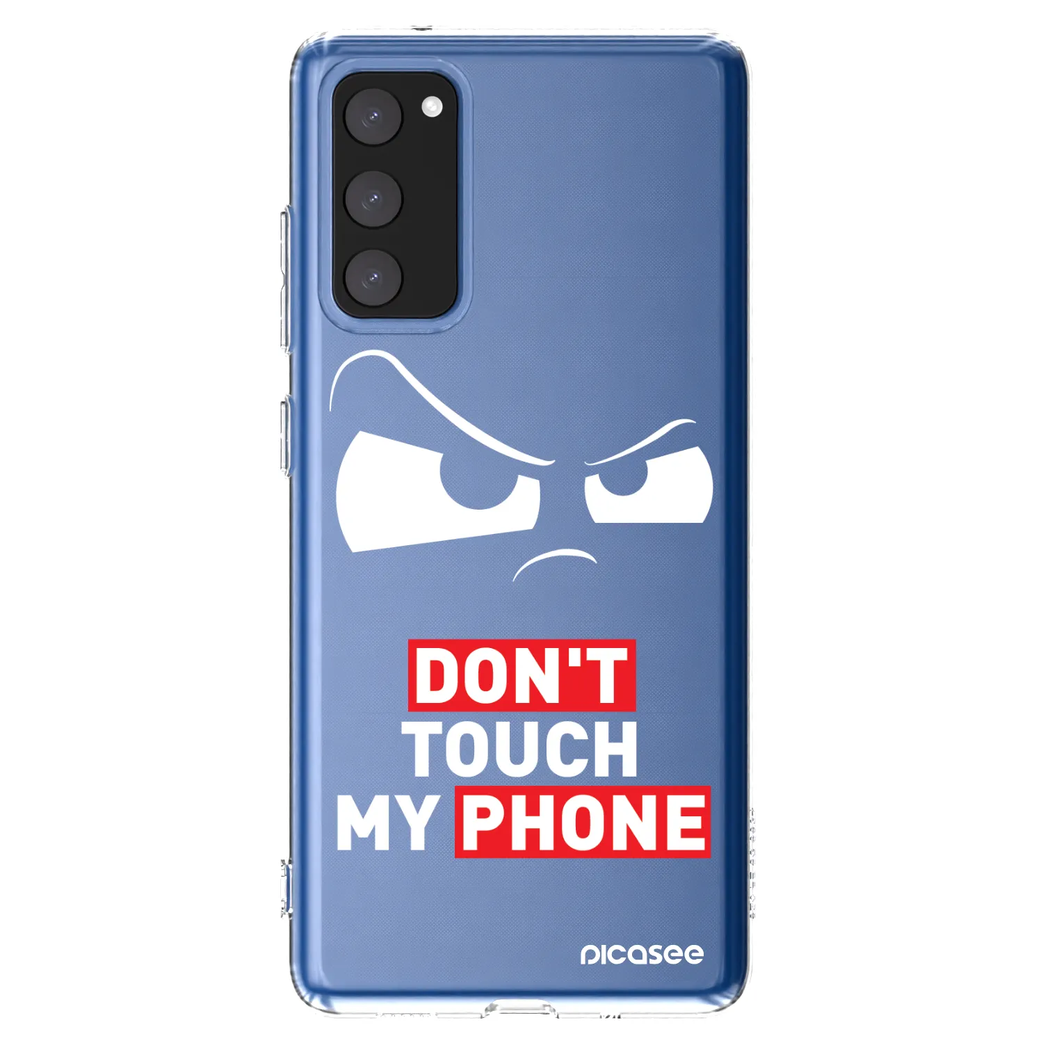 Picasee silikonski prozorni ovitek za Samsung Galaxy S20 FE - Cloudy Eye - Transparent