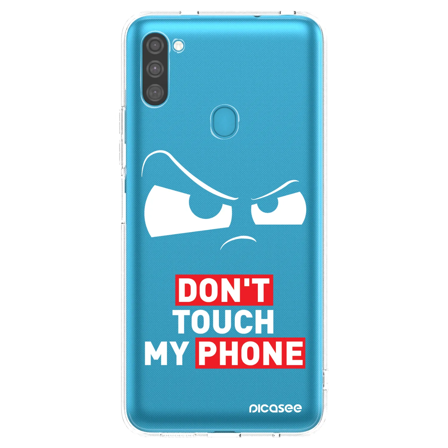 Picasee silikonski prozorni ovitek za Samsung Galaxy M11 - Cloudy Eye - Transparent