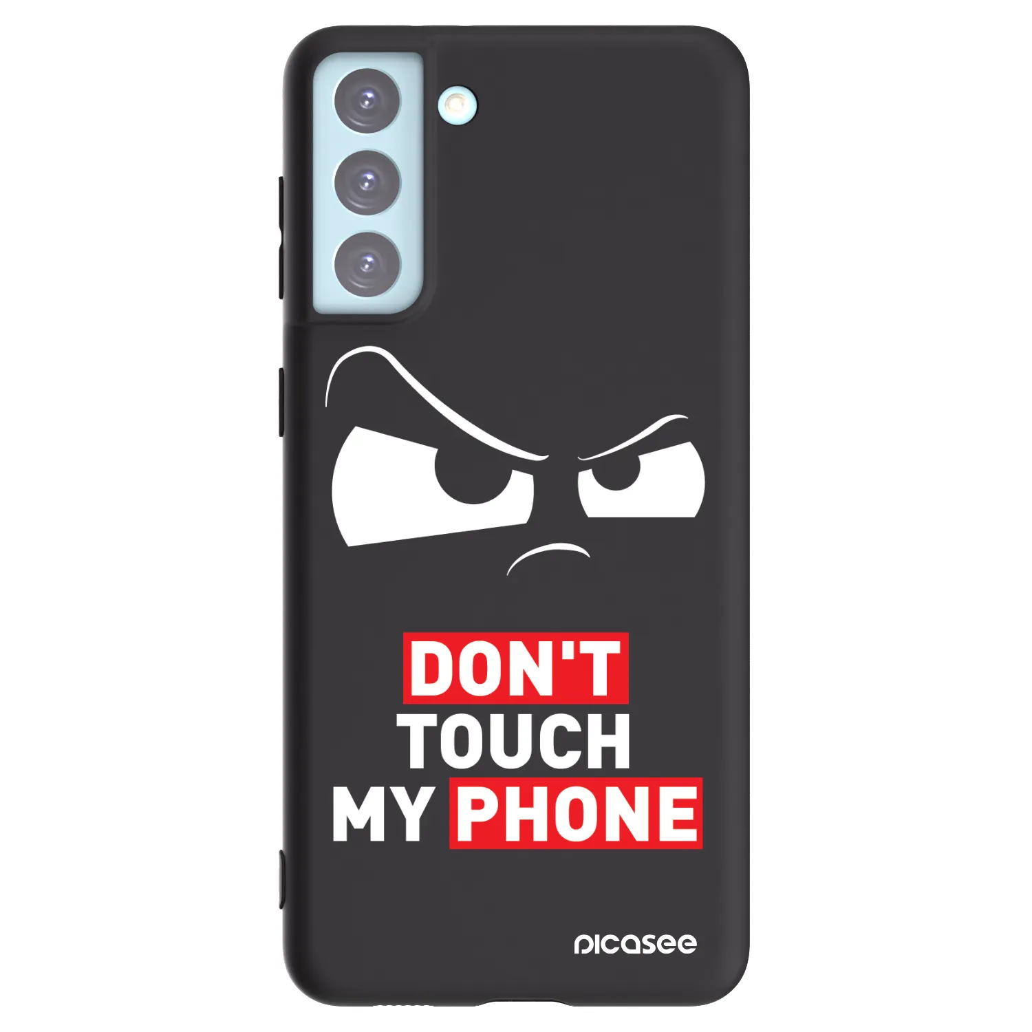 Picasee silikonski črni ovitek za Samsung Galaxy S21+ 5G G996F - Cloudy Eye - Transparent