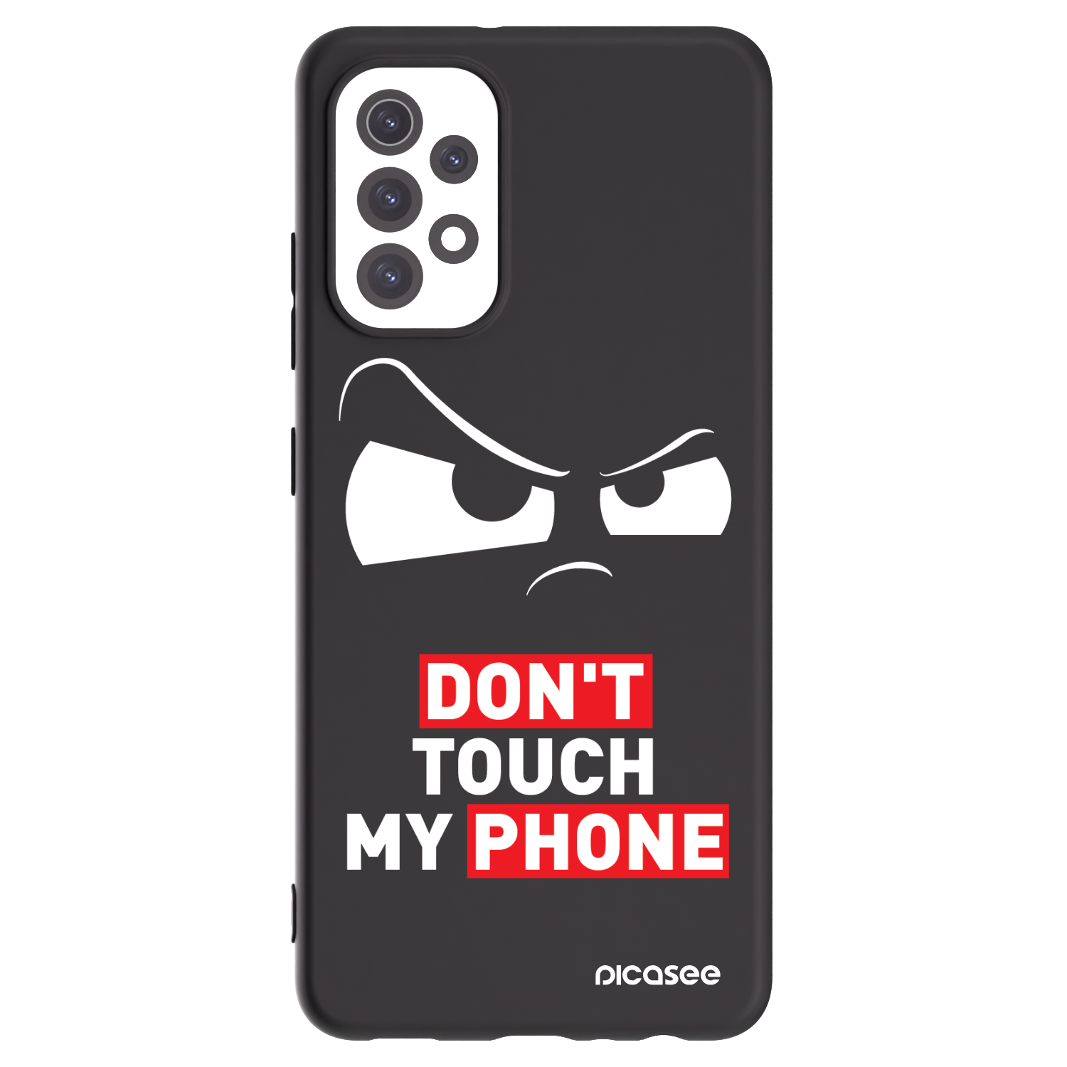 Picasee silikonski črni ovitek za Samsung Galaxy A32 5G A326B - Cloudy Eye - Transparent