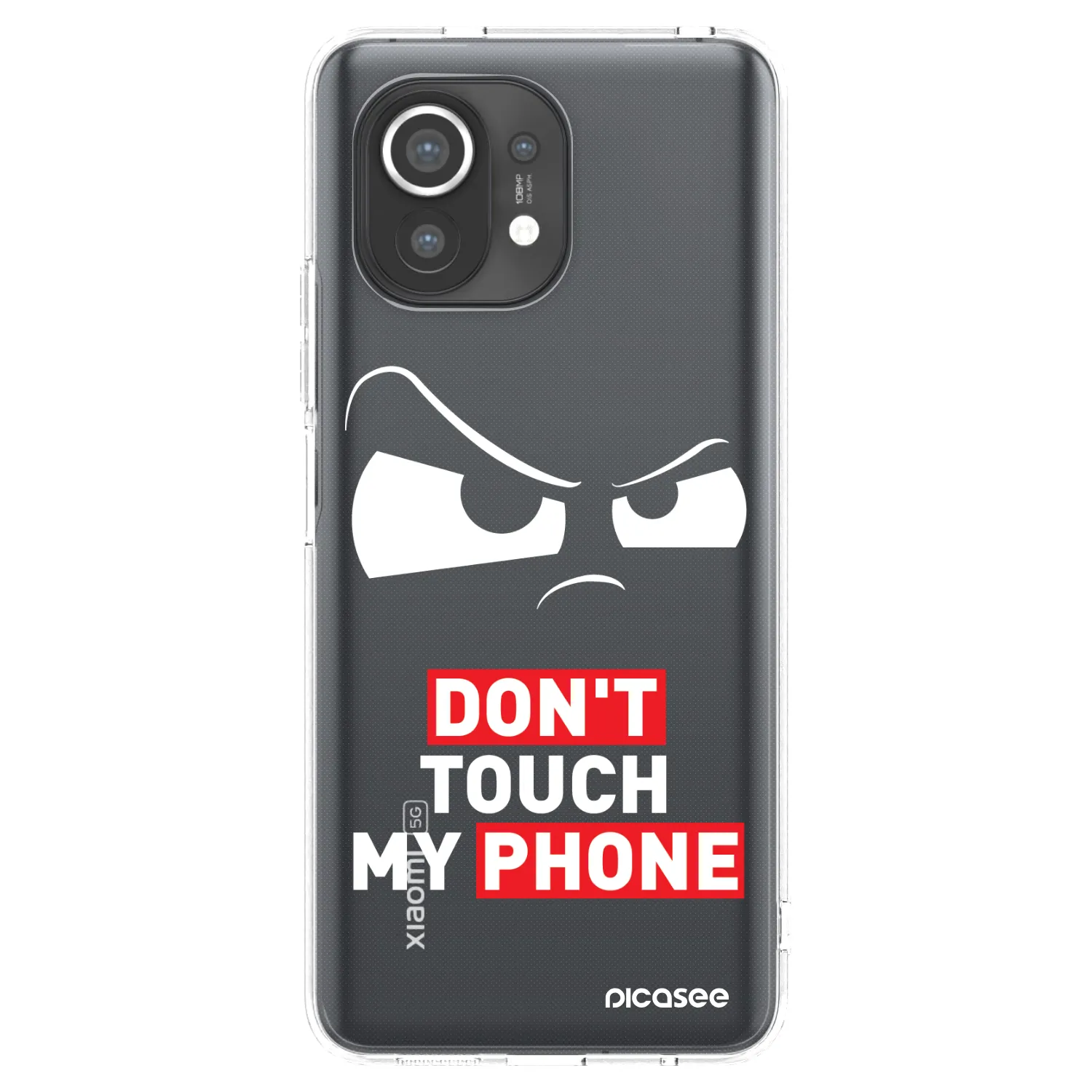 Picasee silikonski prozorni ovitek za Xiaomi Mi 11 - Cloudy Eye - Transparent