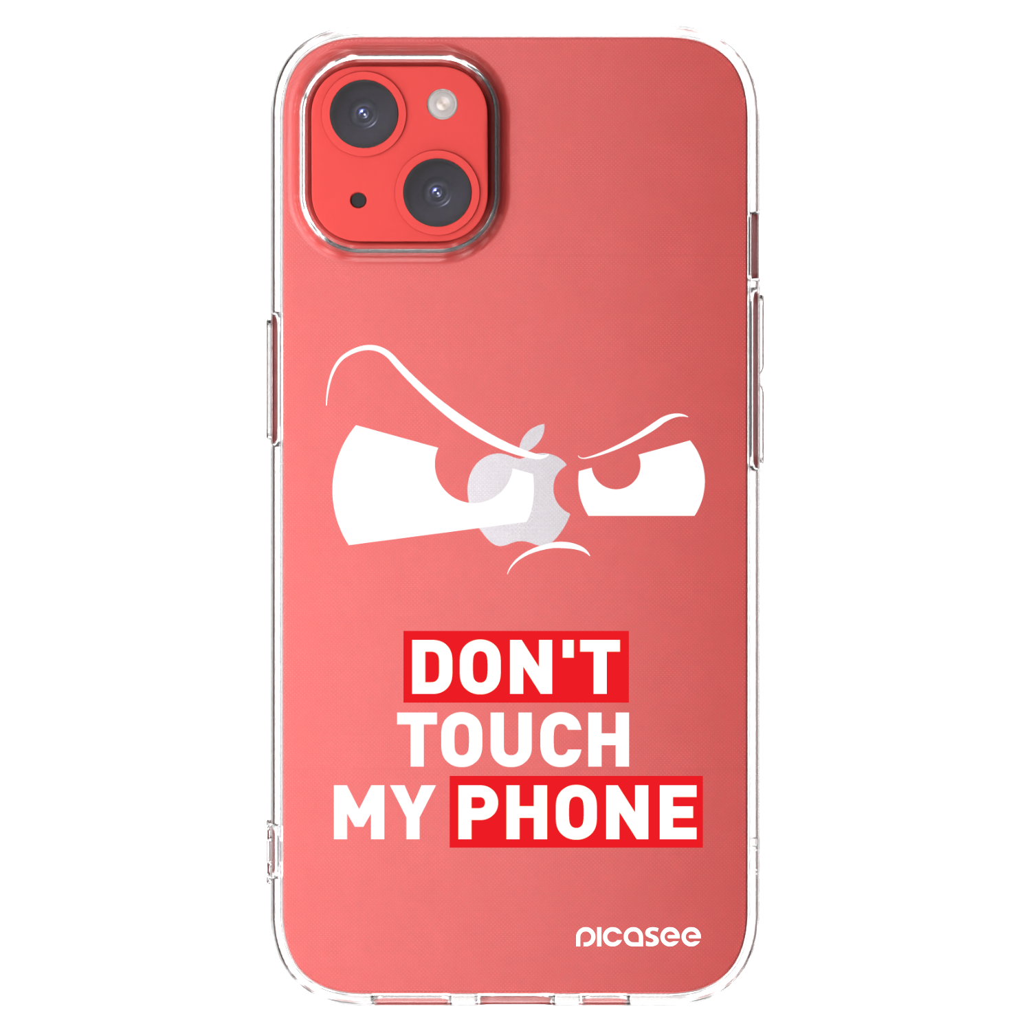 Picasee silikonski prozorni ovitek za Apple iPhone 13 - Cloudy Eye - Transparent