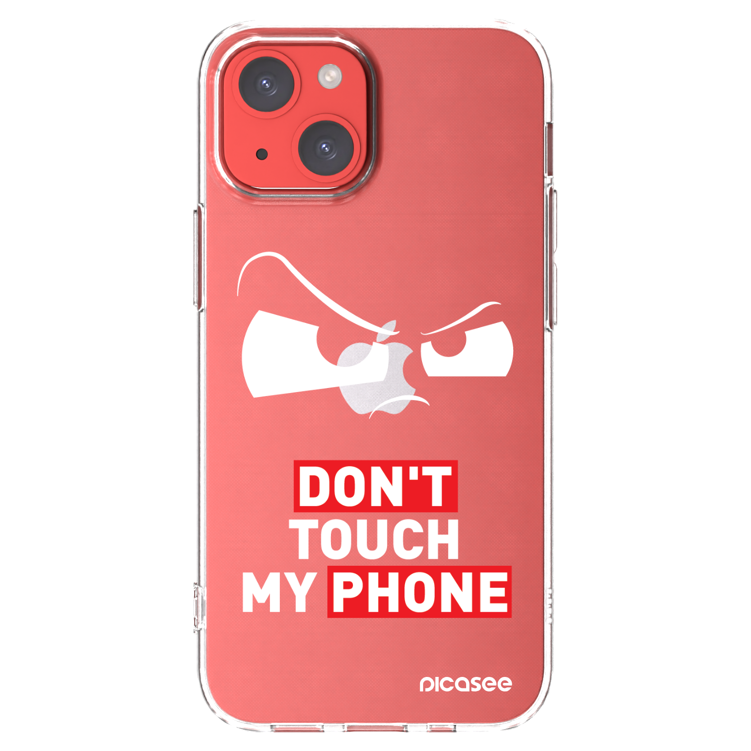 Picasee silikonski prozorni ovitek za Apple iPhone 13 mini - Cloudy Eye - Transparent