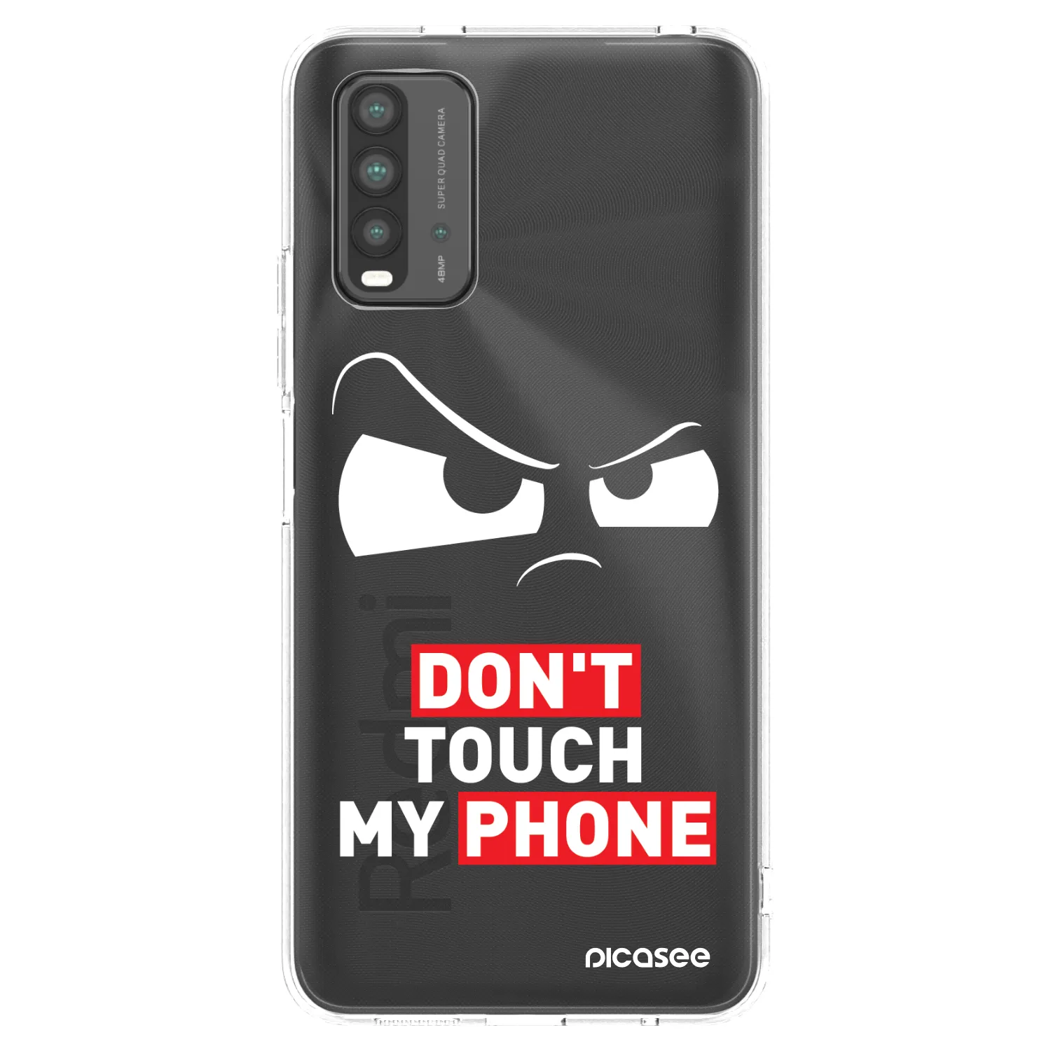 Picasee silikonski prozorni ovitek za Xiaomi Redmi 9T - Cloudy Eye - Transparent