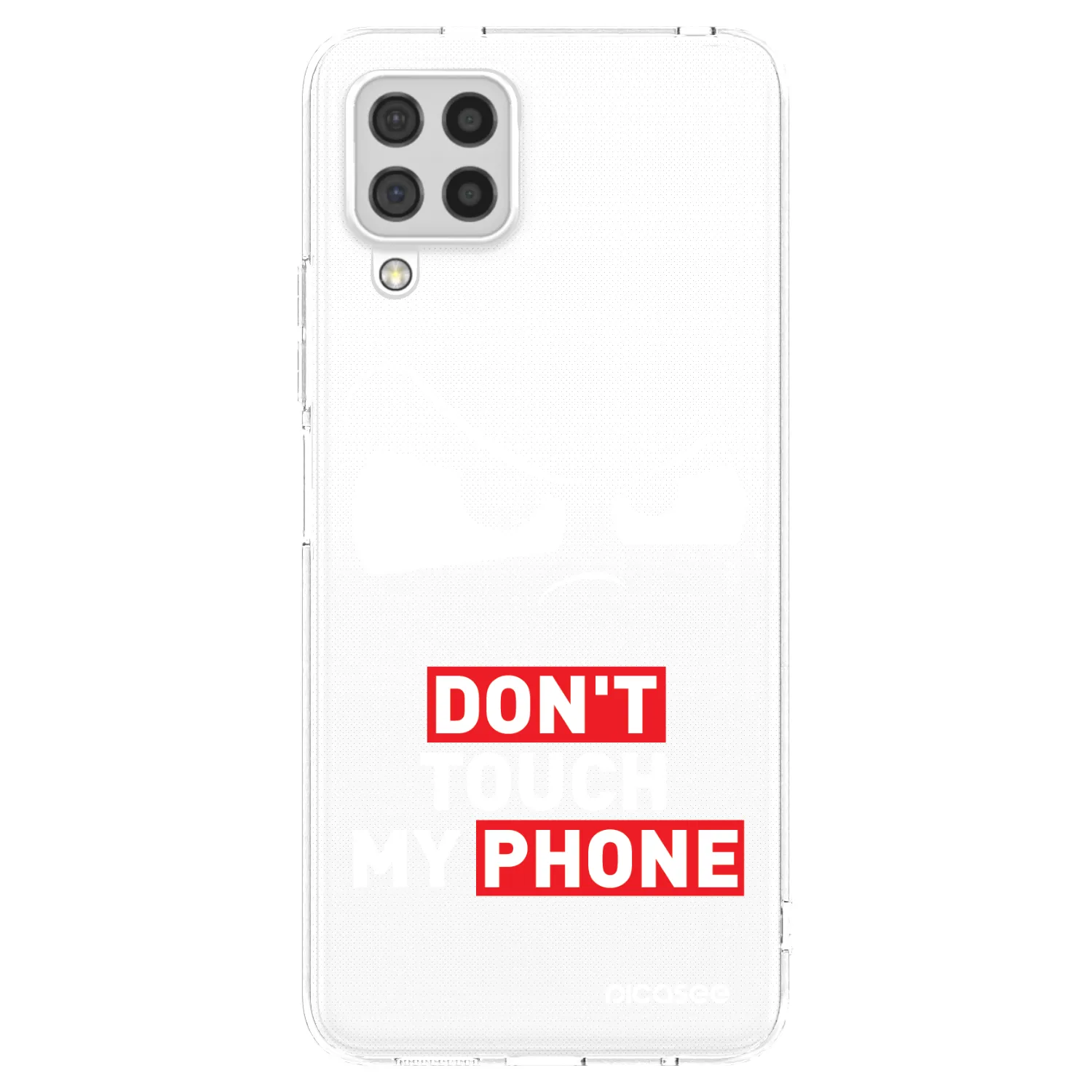 Picasee silikonski prozorni ovitek za Samsung Galaxy A22 A225F 4G - Cloudy Eye - Transparent