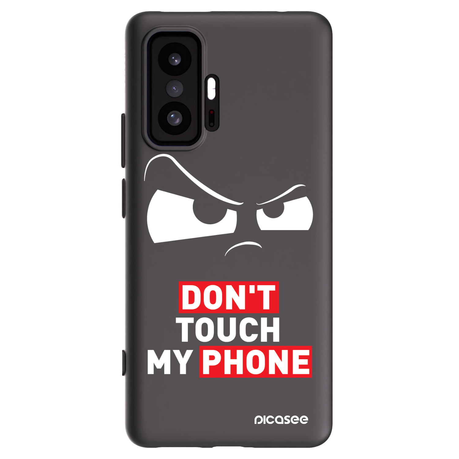 Picasee silikonski črni ovitek za Xiaomi 11T - Cloudy Eye - Transparent