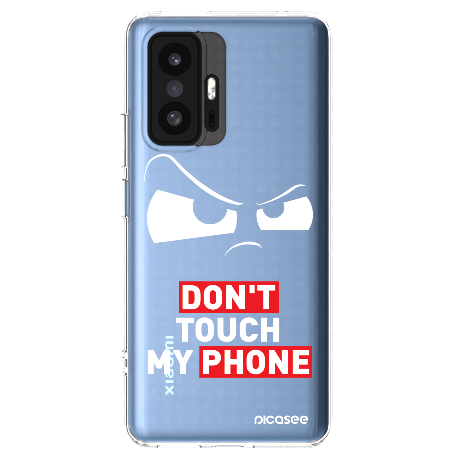 Picasee silikonski prozorni ovitek za Xiaomi 11T Pro - Cloudy Eye - Transparent